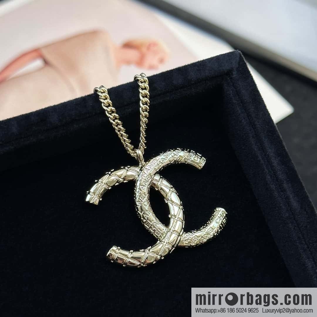 ❗️New ❗️ Chanel necklace ☀️ new ☑️ Chanel double c diamond necklace sweater chain ☀️