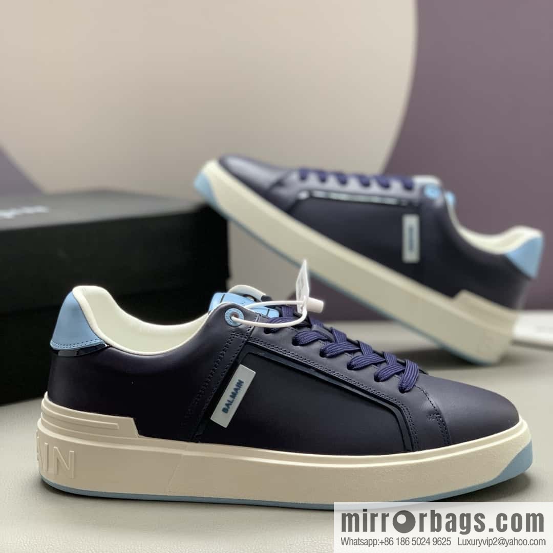 Balmaini Balmain 🔥 Men's Casual White Shoes