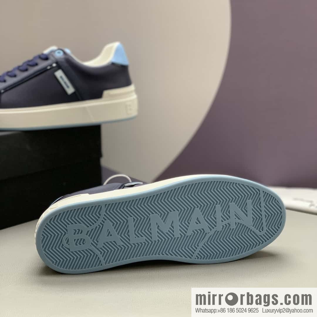 Balmaini Balmain 🔥 Men's Casual White Shoes