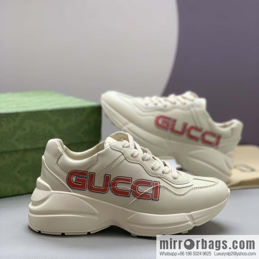 GUCCI men's and women's retro sneakers