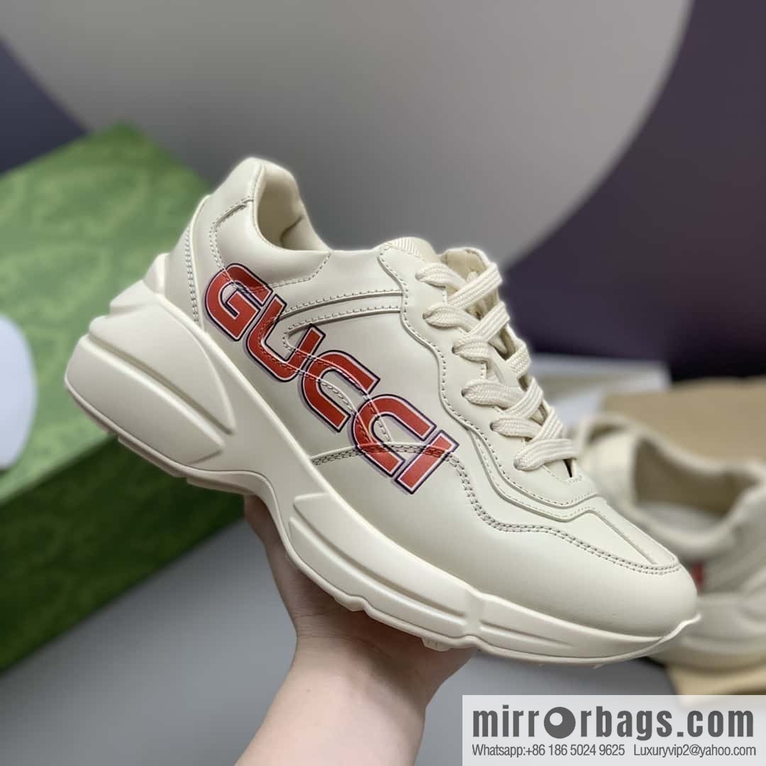 GUCCI men's and women's retro sneakers