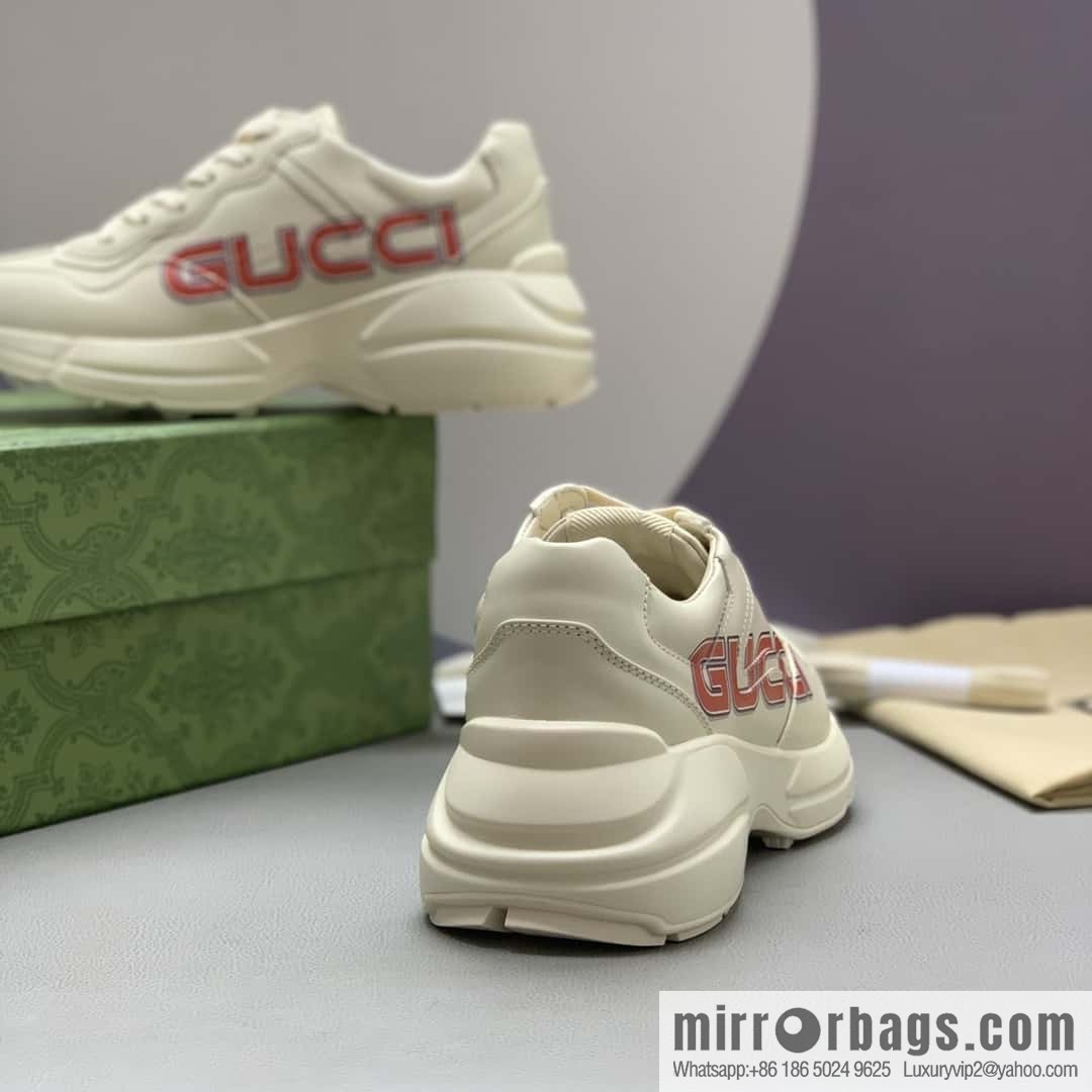 GUCCI men's and women's retro sneakers