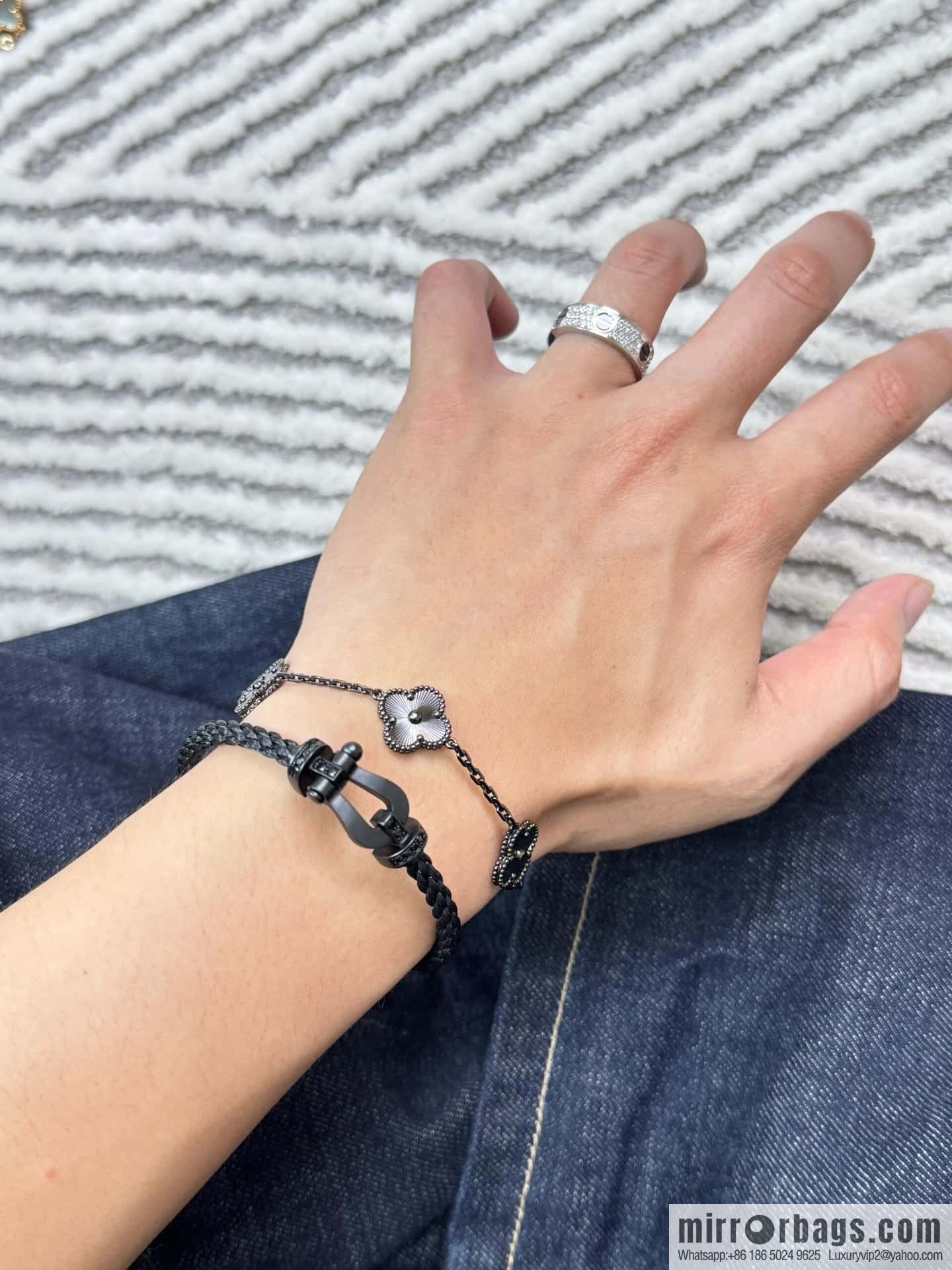 ❗️New ❗️ Frosted, Nylon Rope, Wire Rope ☀️ Fred Frosted Darth Vader Hand Rope Bracelet ☀️