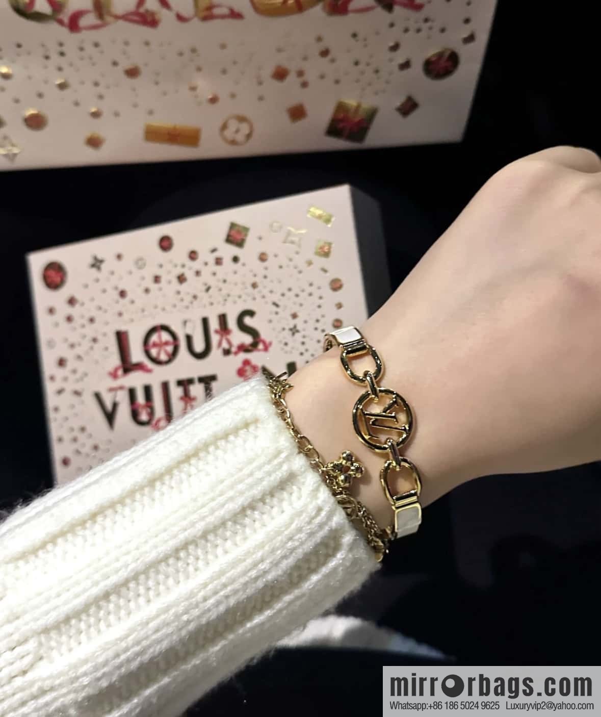 ❗️New ❗️ ☀ Original ☀ Louis Vuitton LV CIRCLE PRIME Bracelet ☀