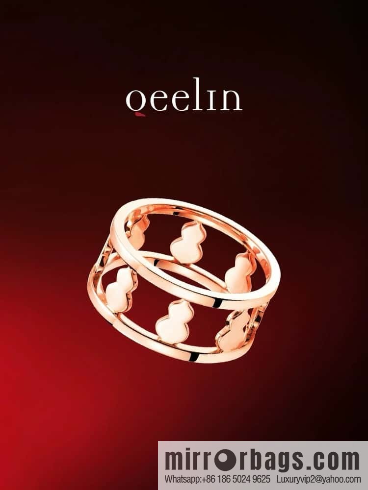 ❗️New ❗️ ☀️ Qeelin Petite Wulu Gourd Small Bafu Ring ☀️