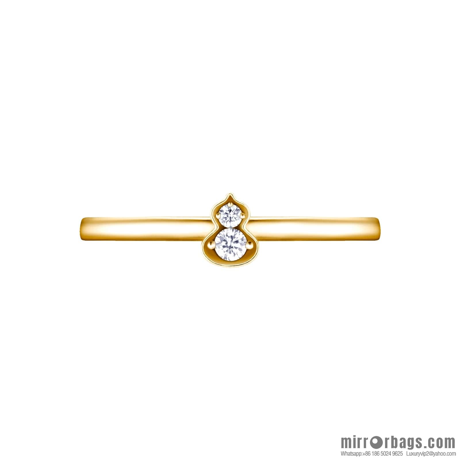 ❗️New ❗️ ☀️ Qeelin Petite Wulu Glossy Gourd Ring ☀️