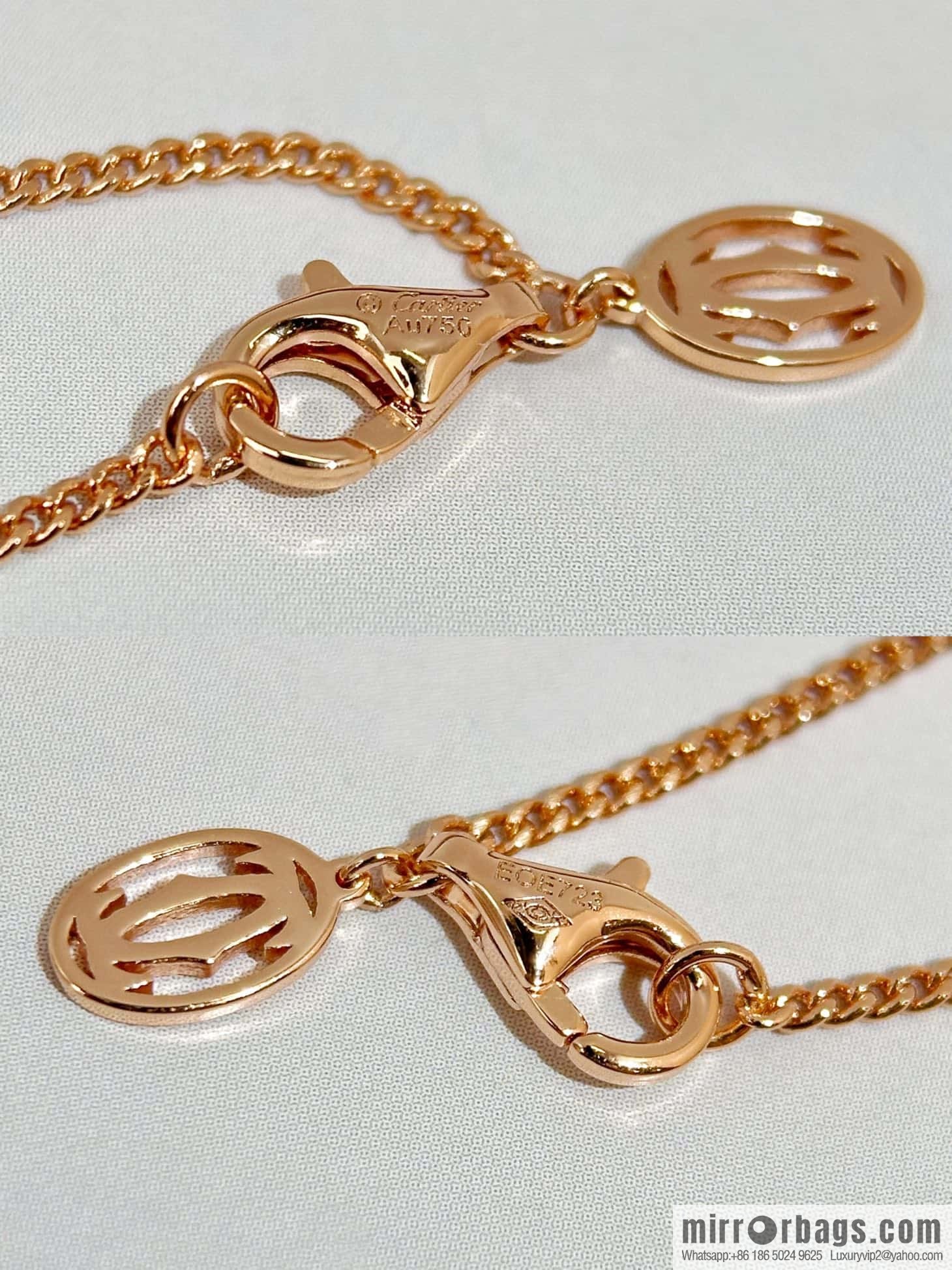 ❗New ❗ new version ☀ original single high version ☀ Cartier Cartier TRINITY pillow-shaped three-color ring necklace, ring ☀