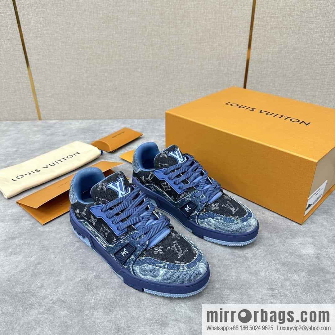💋💍L home new product L * V~ new TRAINER series sports shoes (denim) 1AC4YR