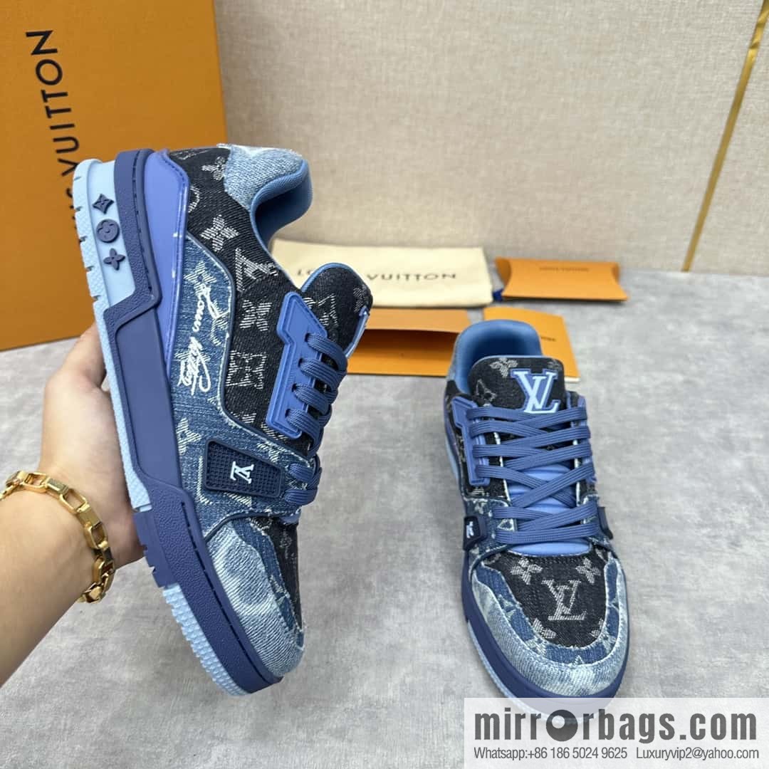 💋💍L home new product L * V~ new TRAINER series sports shoes (denim) 1AC4YR