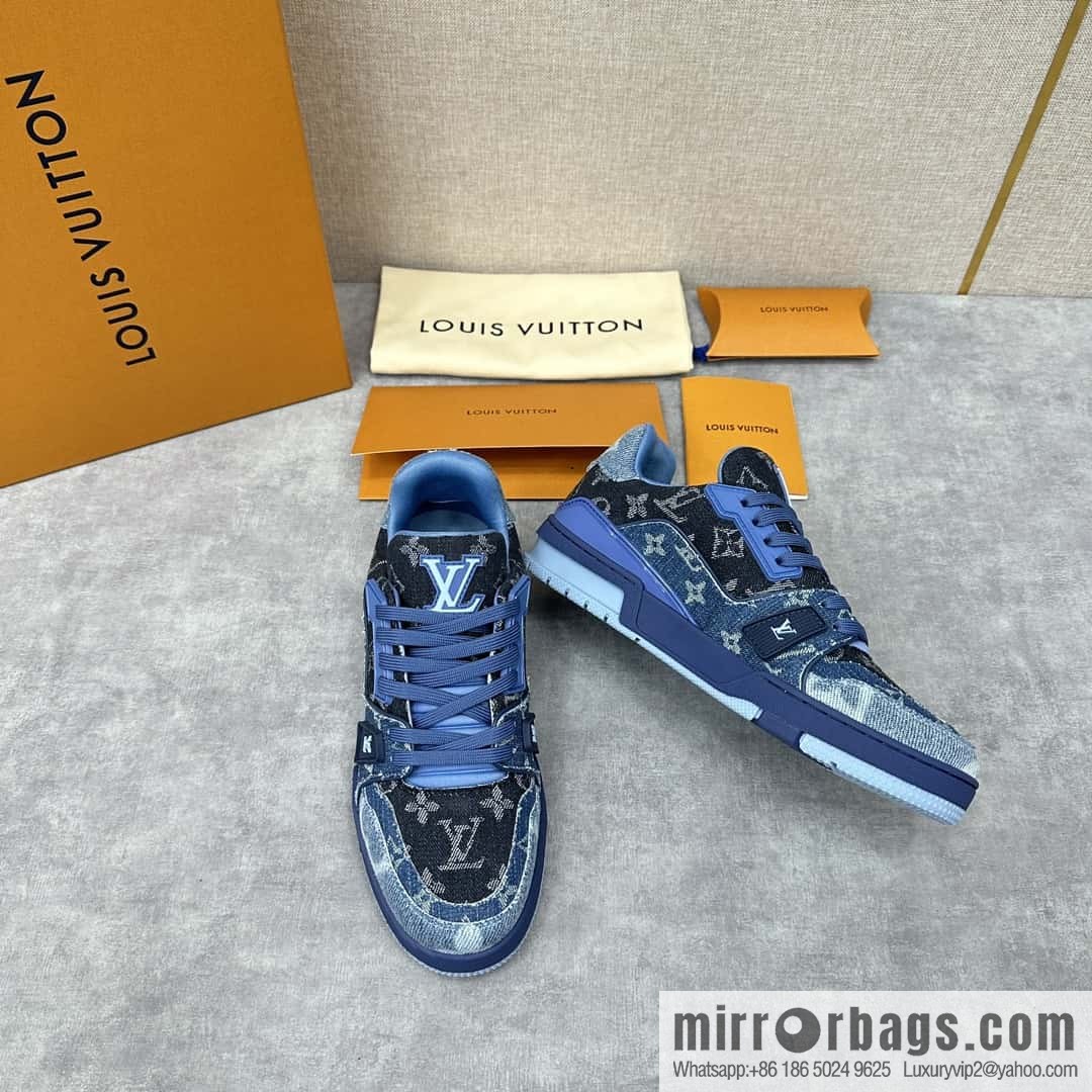 💋💍L home new product L * V~ new TRAINER series sports shoes (denim) 1AC4YR