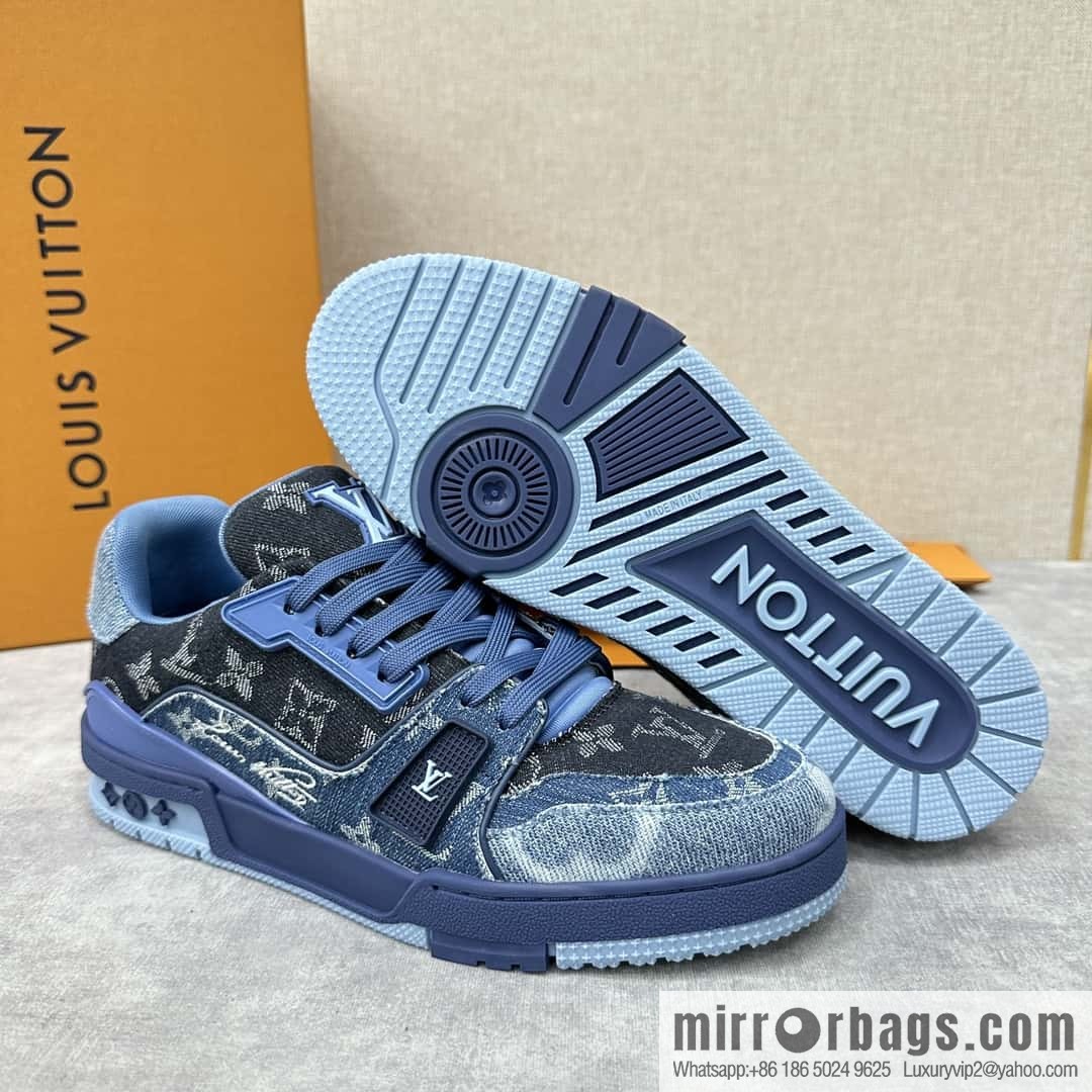 💋💍L home new product L * V~ new TRAINER series sports shoes (denim) 1AC4YR