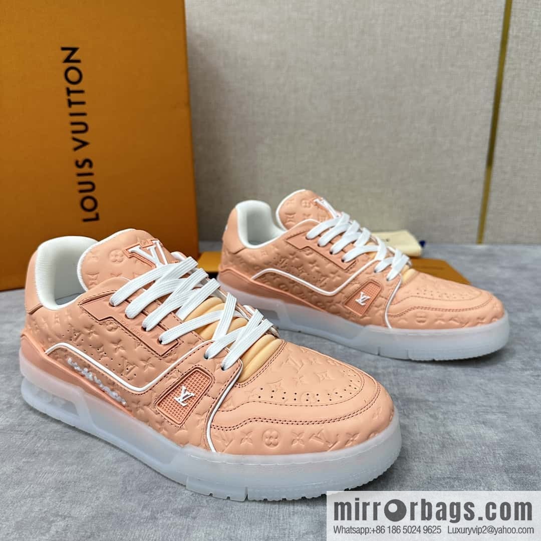 💋💍L new product TRAINER sports shoes series LV TRAINER sports shoes