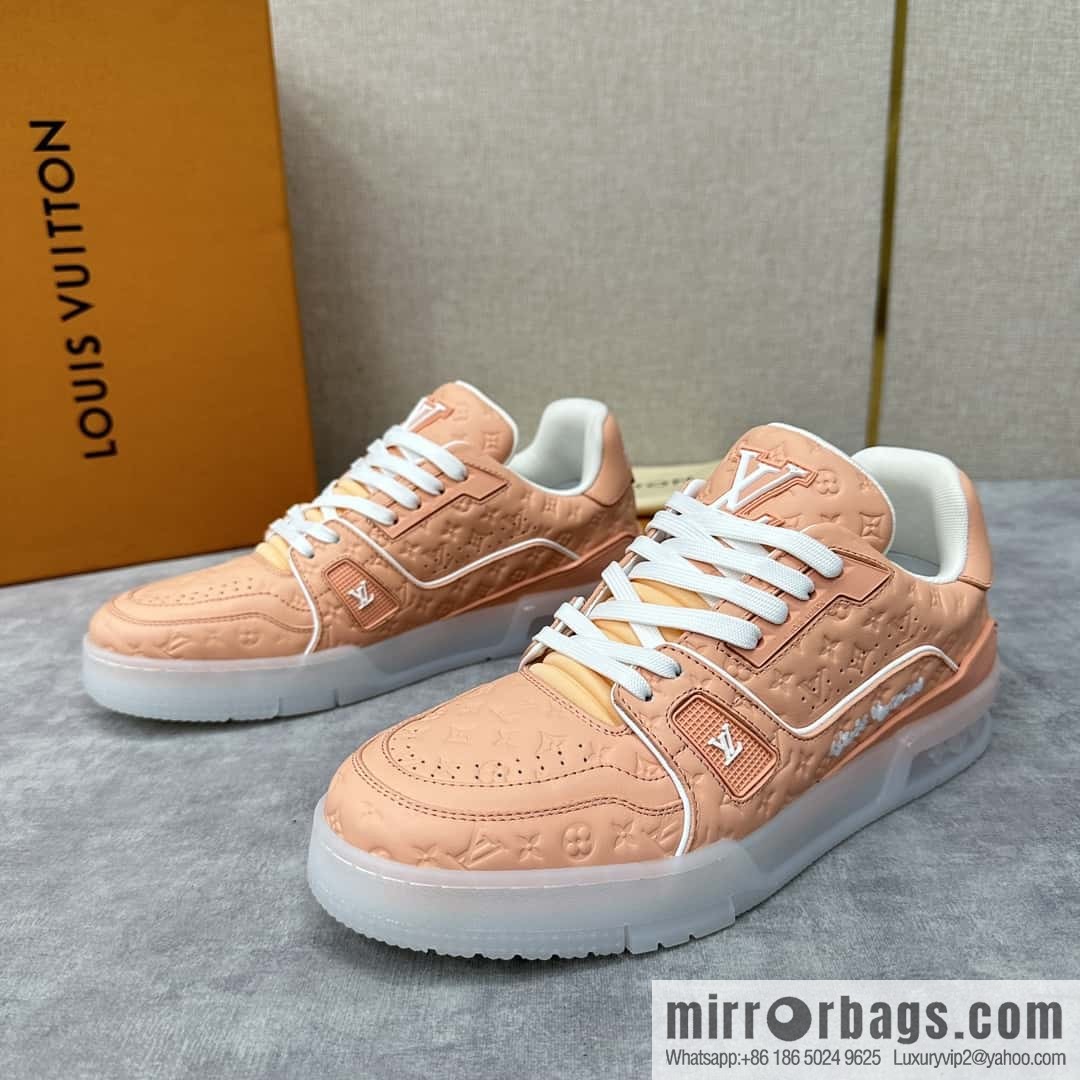 💋💍L new product TRAINER sports shoes series LV TRAINER sports shoes