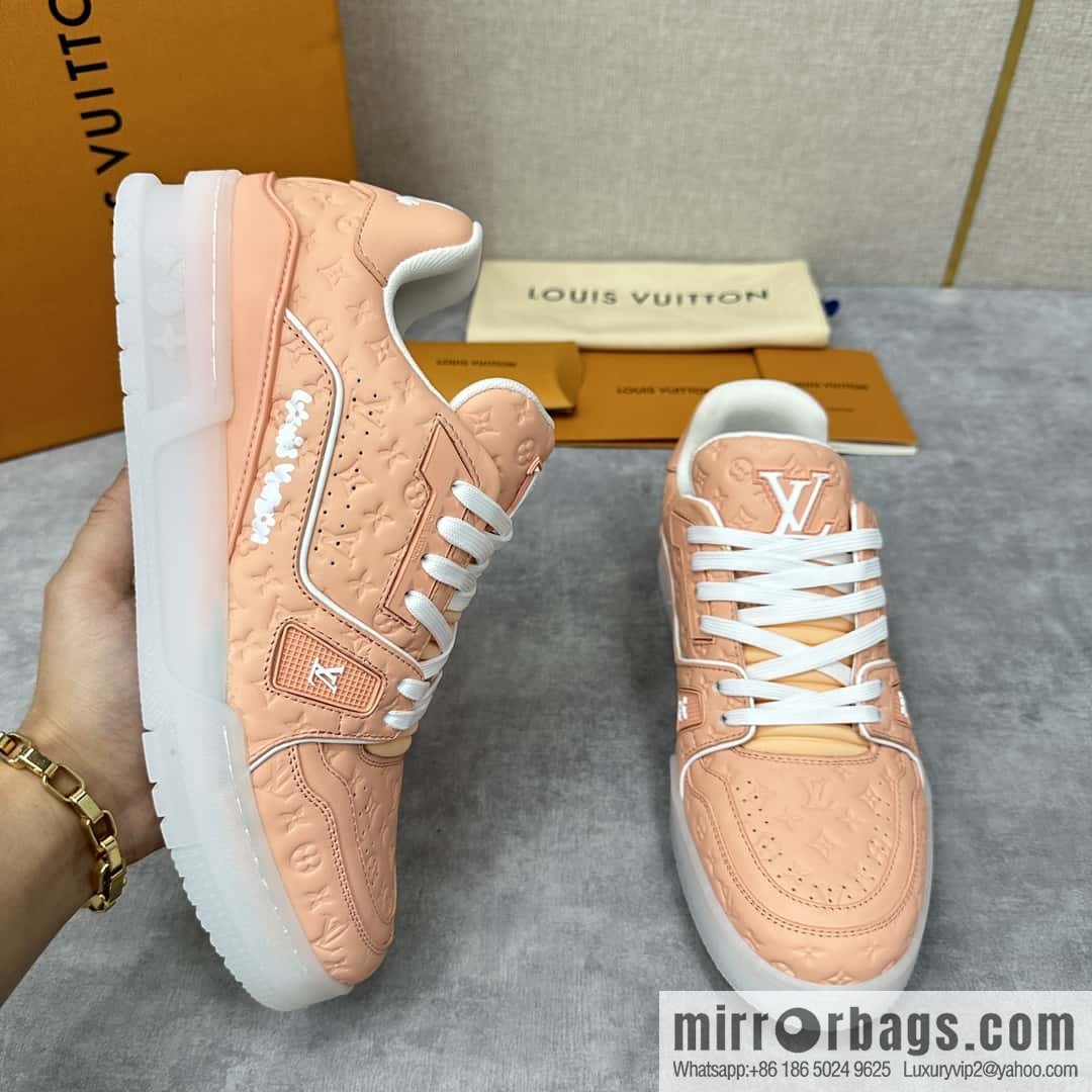 💋💍L new product TRAINER sports shoes series LV TRAINER sports shoes