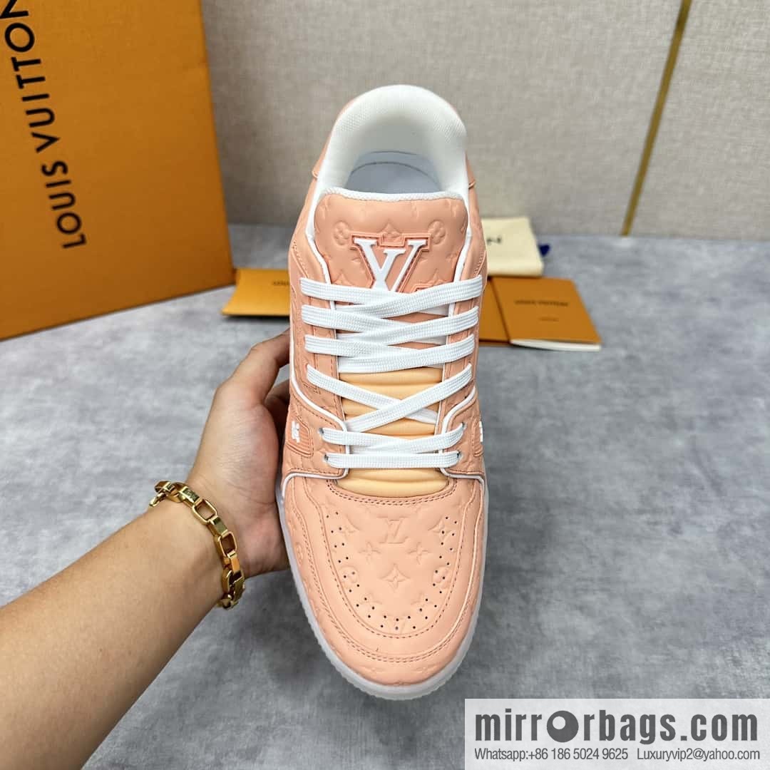💋💍L new product TRAINER sports shoes series LV TRAINER sports shoes