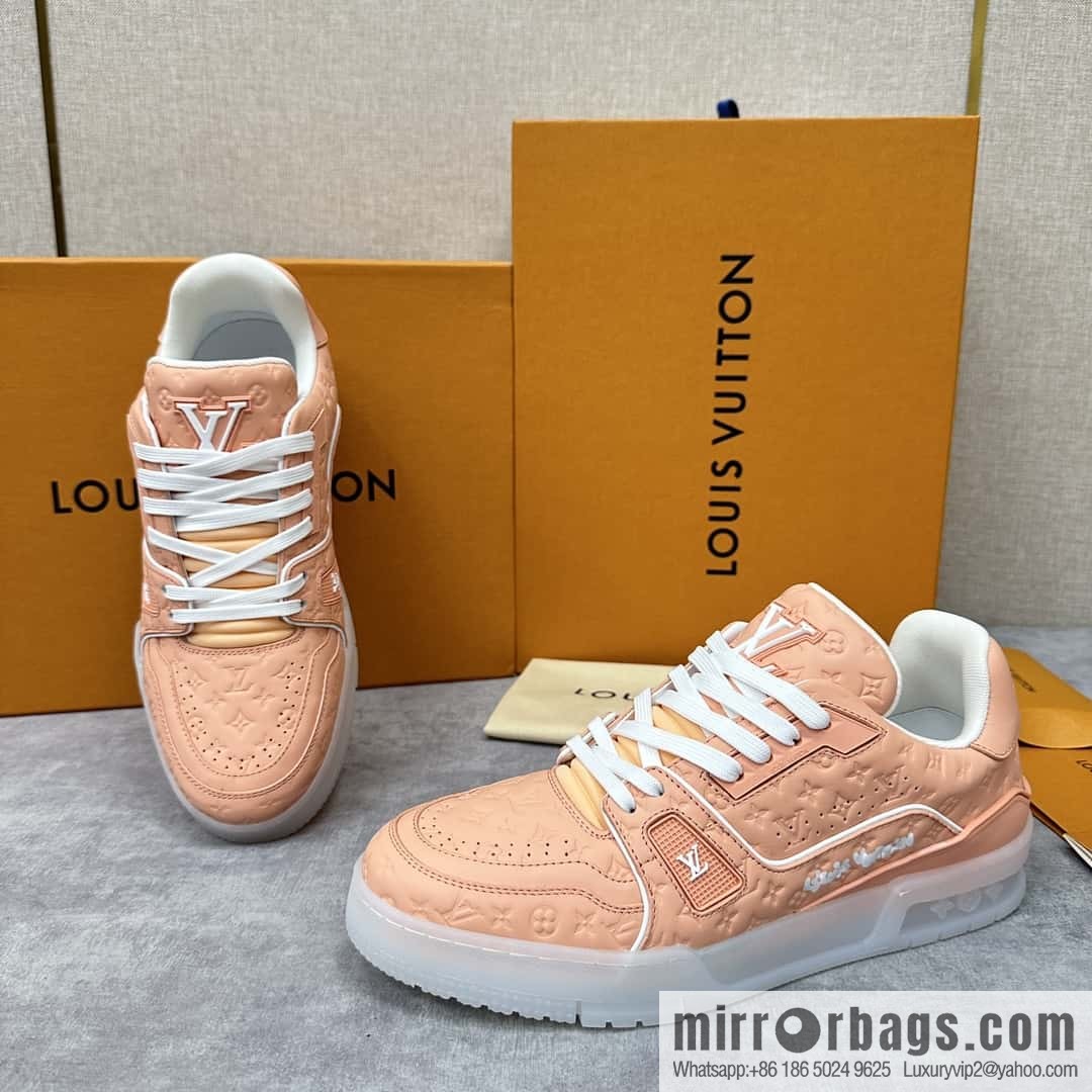 💋💍L new product TRAINER sports shoes series LV TRAINER sports shoes