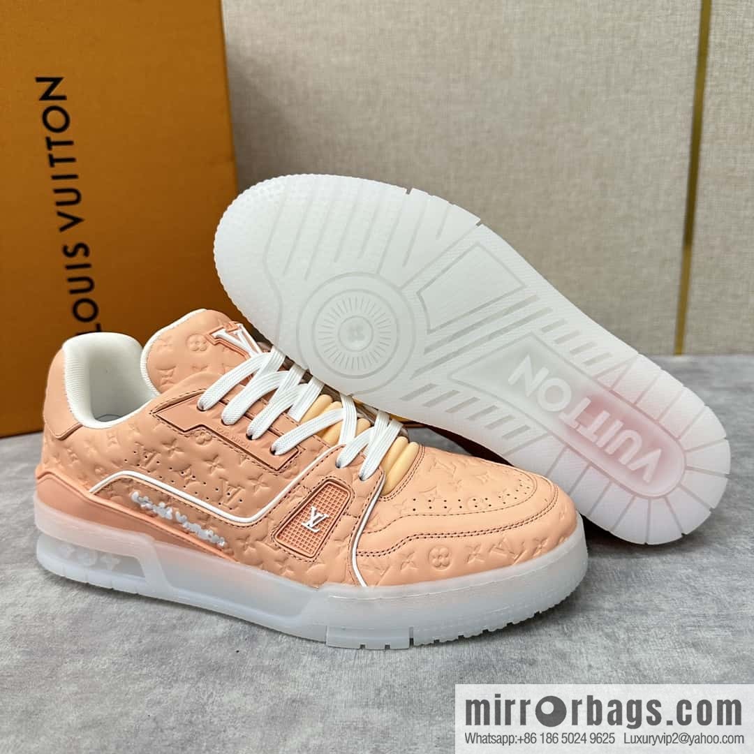 💋💍L new product TRAINER sports shoes series LV TRAINER sports shoes