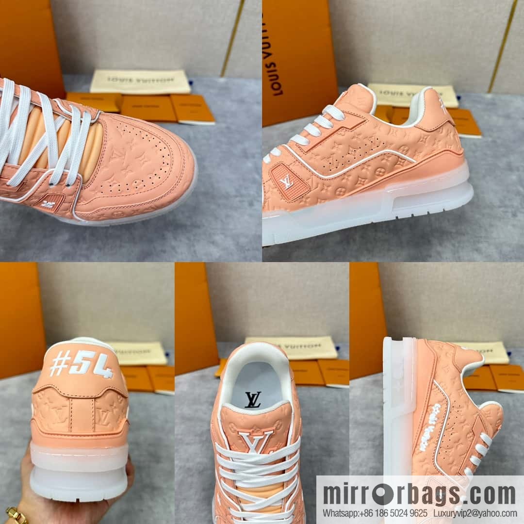 💋💍L new product TRAINER sports shoes series LV TRAINER sports shoes