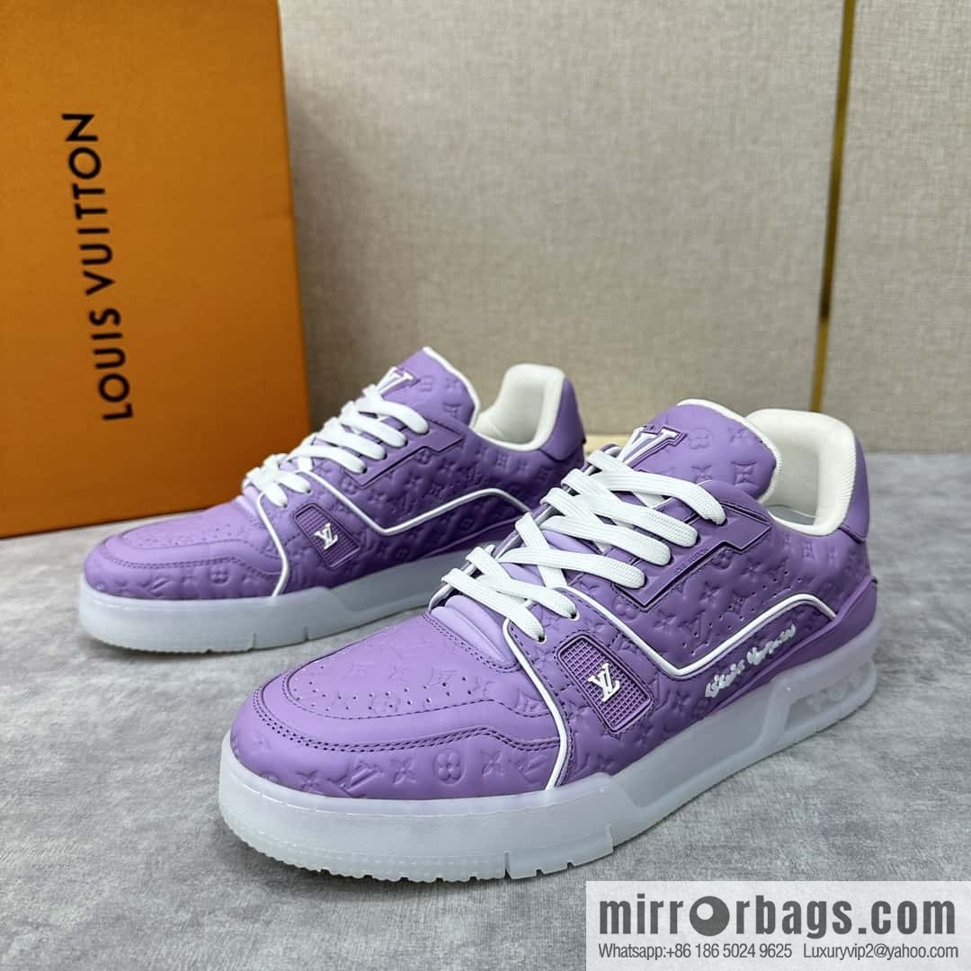💋💍L new product TRAINER sports shoes series LV TRAINER sports shoes