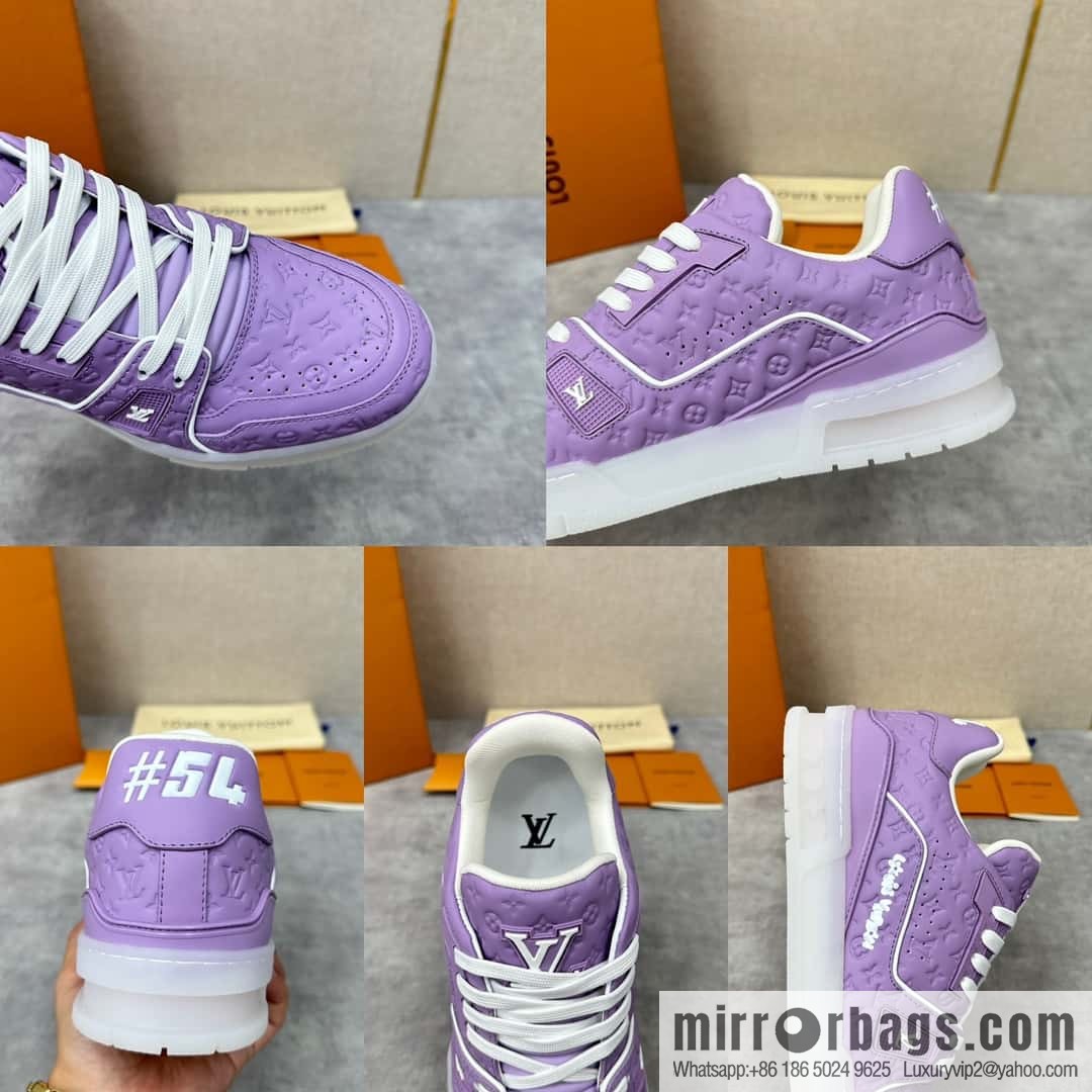 💋💍L new product TRAINER sports shoes series LV TRAINER sports shoes