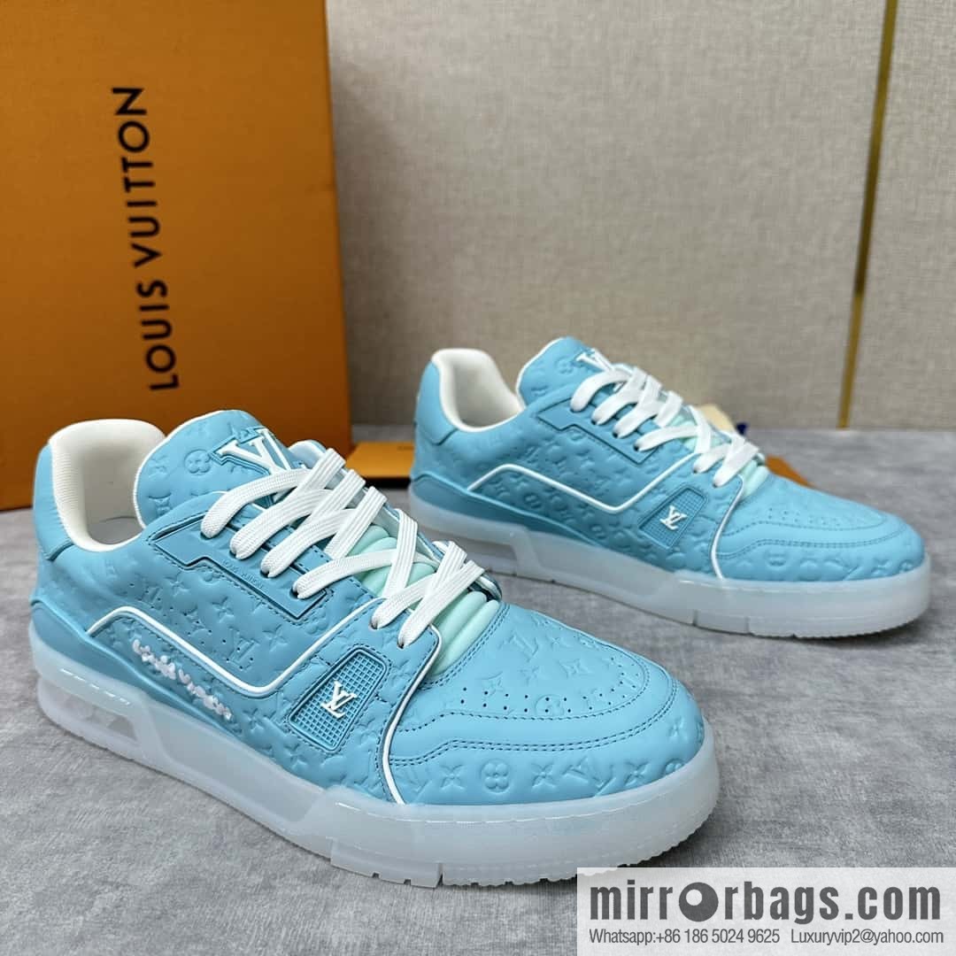 💋💍L new product TRAINER sports shoes series LV TRAINER sports shoes