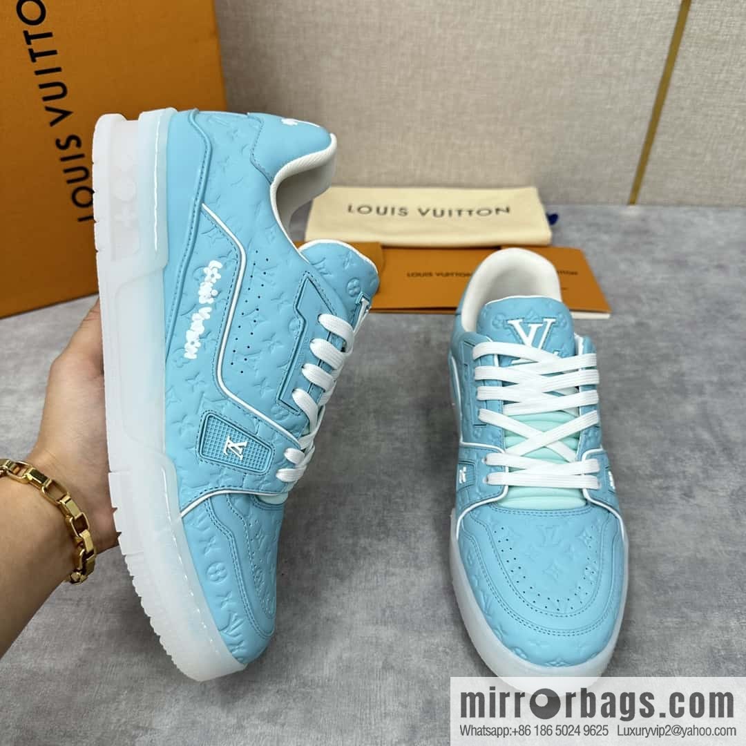 💋💍L new product TRAINER sports shoes series LV TRAINER sports shoes