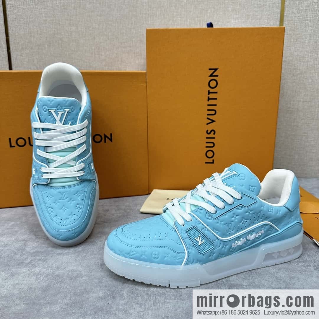 💋💍L new product TRAINER sports shoes series LV TRAINER sports shoes