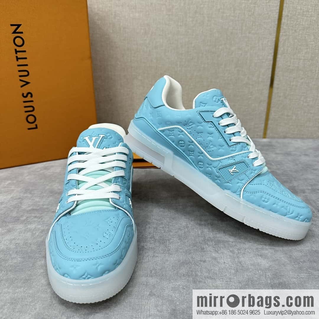 💋💍L new product TRAINER sports shoes series LV TRAINER sports shoes