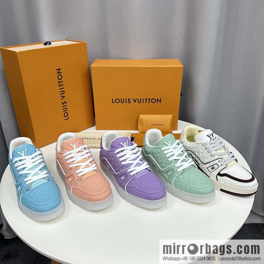 ππL new product TRAINER sports shoes series LV TRAINER sports shoes