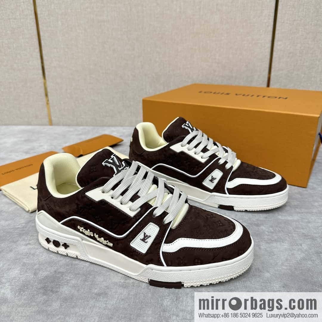 💋💍L new product TRAINER sports shoes series LV TRAINER sports shoes 1ACR5X