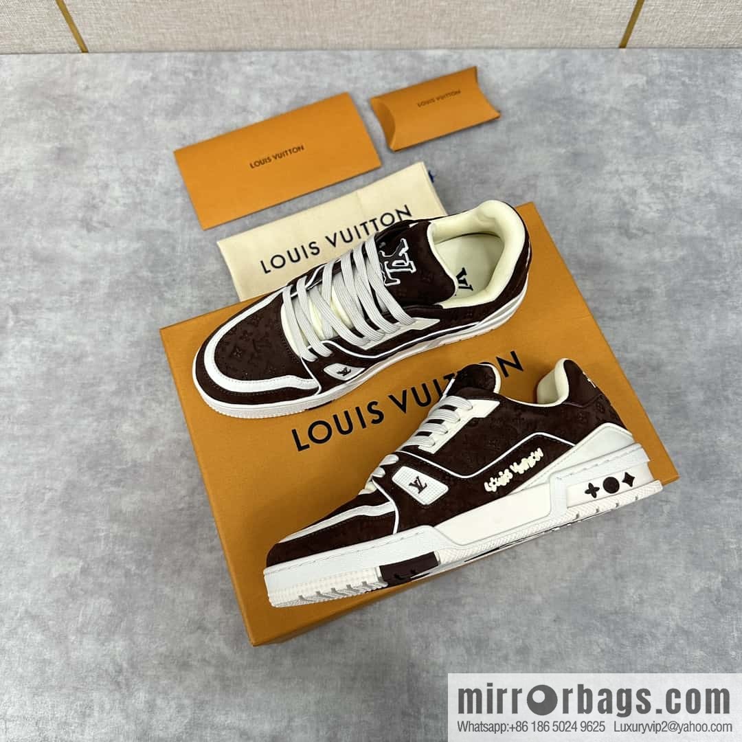 💋💍L new product TRAINER sports shoes series LV TRAINER sports shoes 1ACR5X