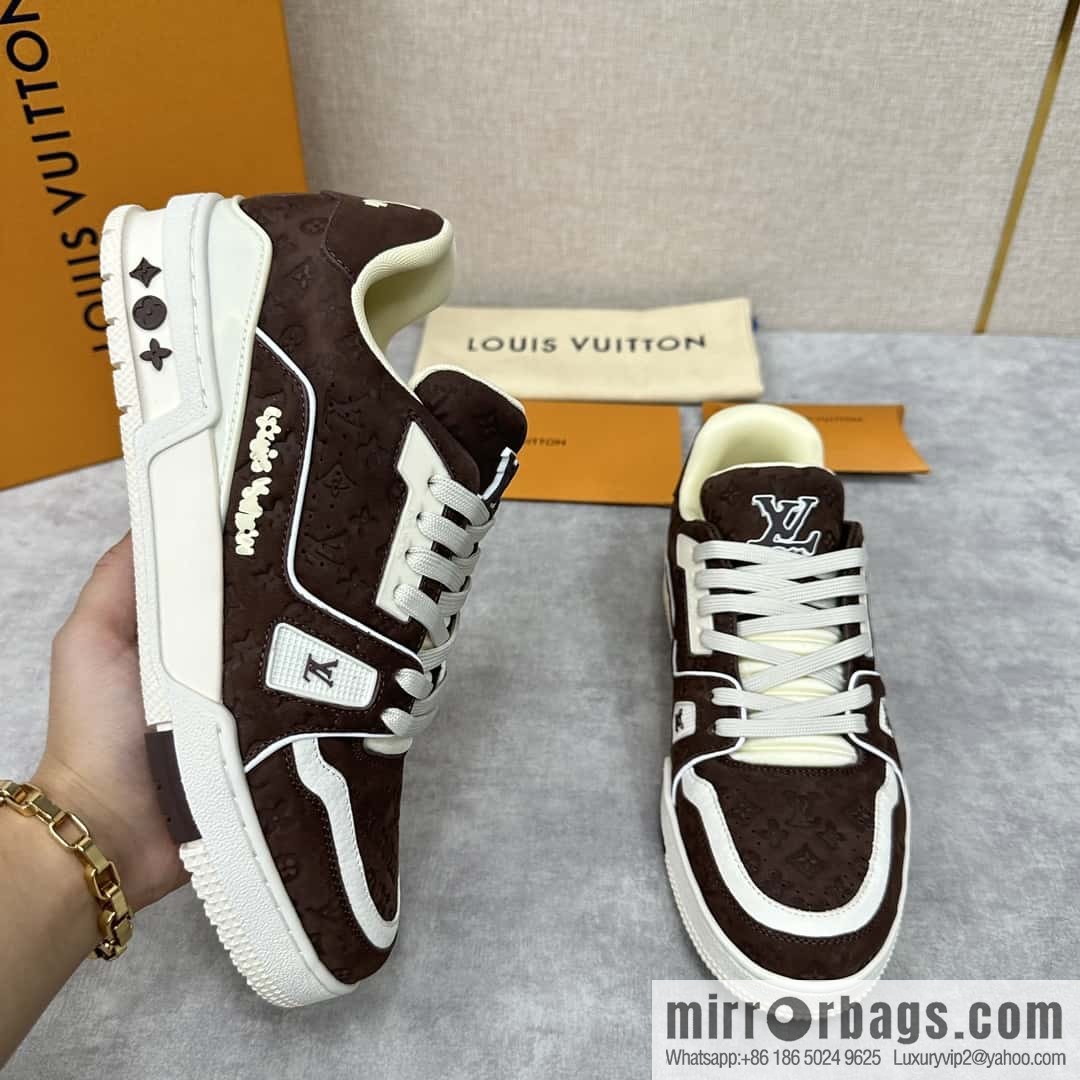 💋💍L new product TRAINER sports shoes series LV TRAINER sports shoes 1ACR5X