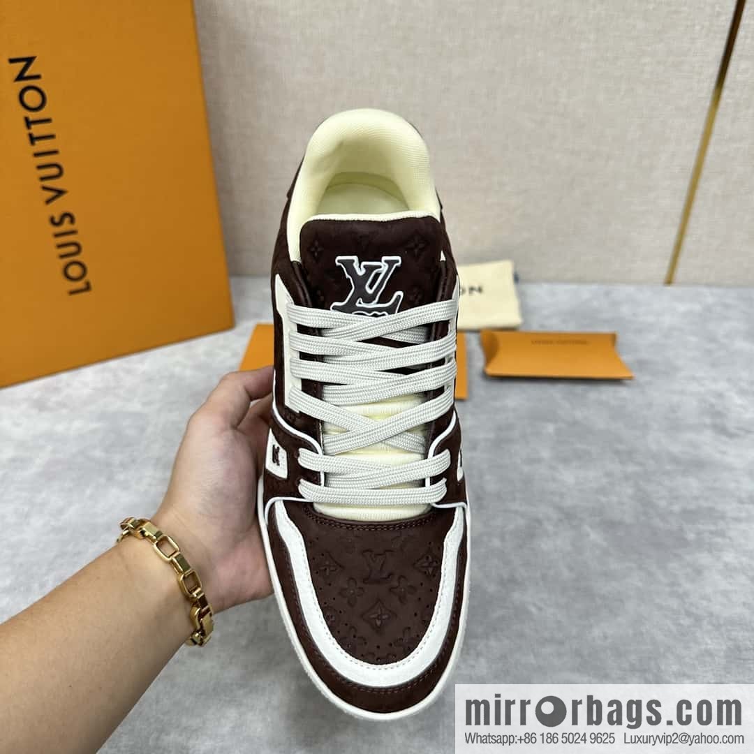 💋💍L new product TRAINER sports shoes series LV TRAINER sports shoes 1ACR5X