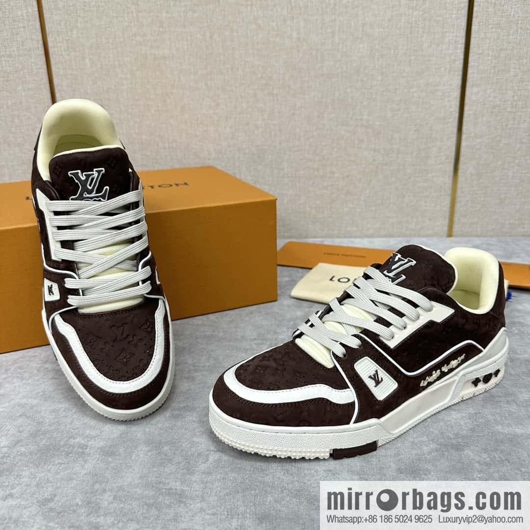 💋💍L new product TRAINER sports shoes series LV TRAINER sports shoes 1ACR5X
