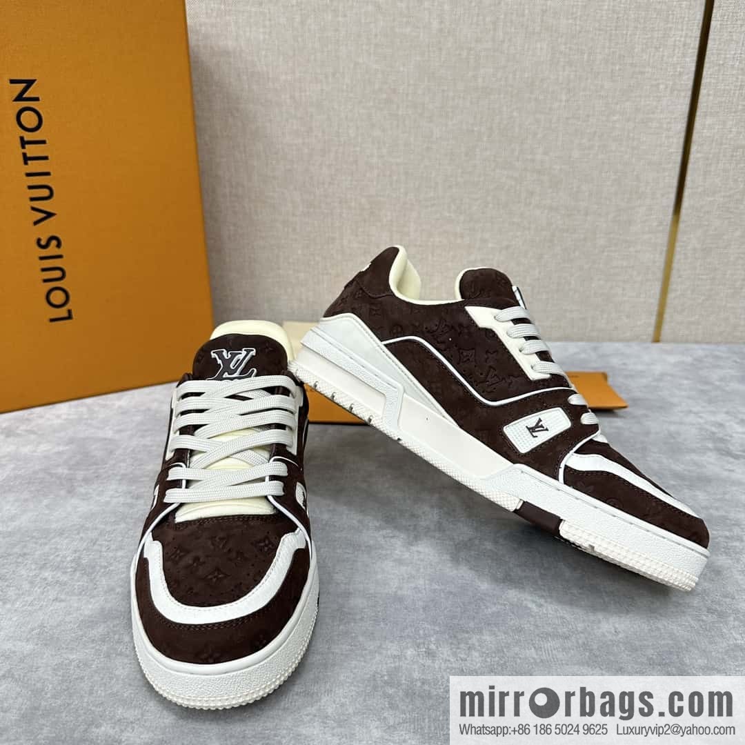 💋💍L new product TRAINER sports shoes series LV TRAINER sports shoes 1ACR5X