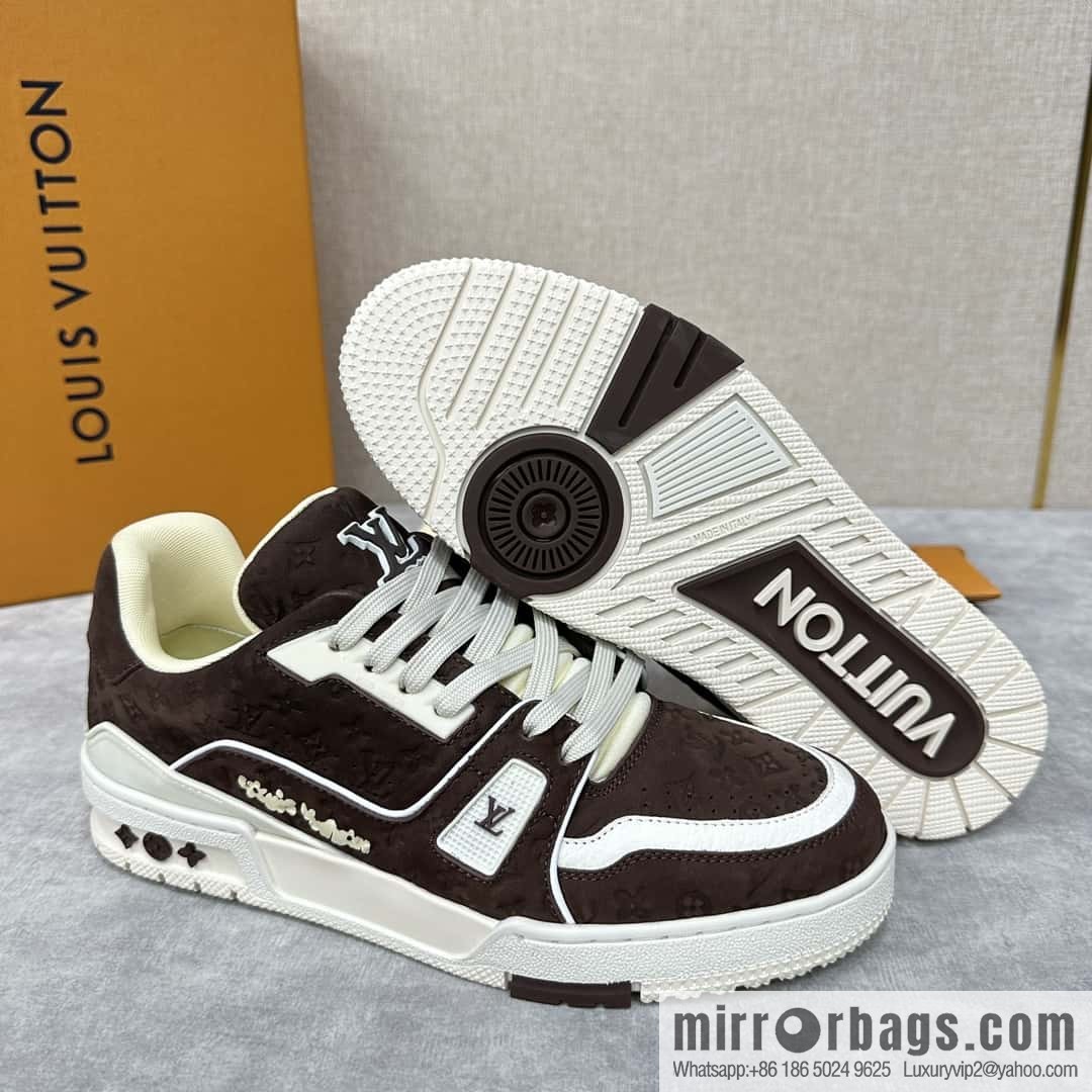 💋💍L new product TRAINER sports shoes series LV TRAINER sports shoes 1ACR5X