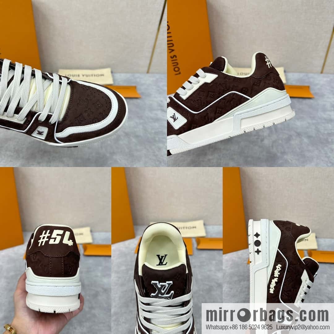 💋💍L new product TRAINER sports shoes series LV TRAINER sports shoes 1ACR5X