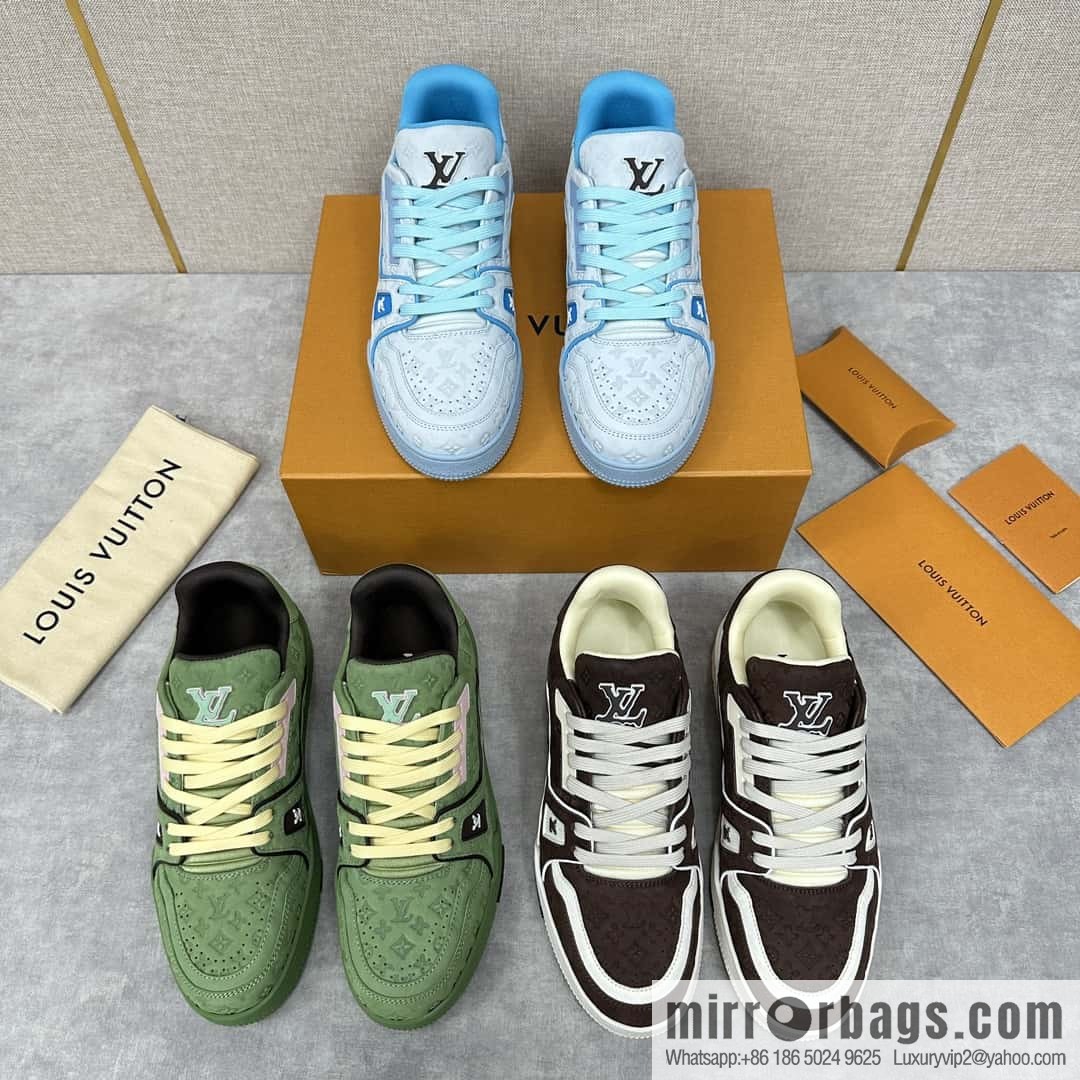 💋💍L new product TRAINER sports shoes series LV TRAINER sports shoes 1ACR6C