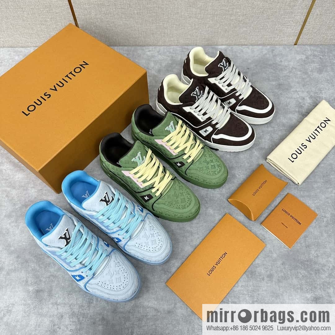 💋💍L new product TRAINER sports shoes series LV TRAINER sports shoes 1ACRYB