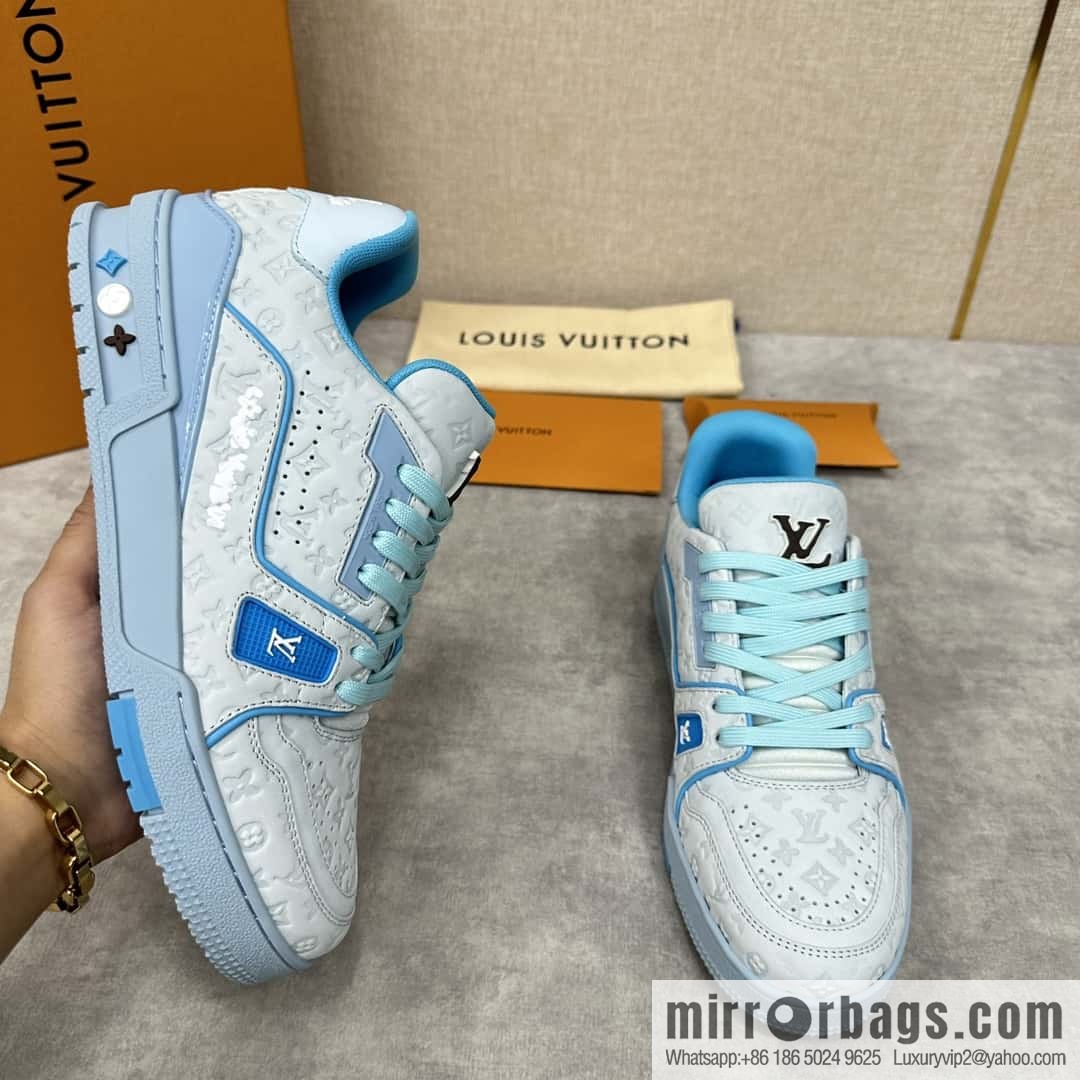 💋💍L new product TRAINER sports shoes series LV TRAINER sports shoes 1ACRYB