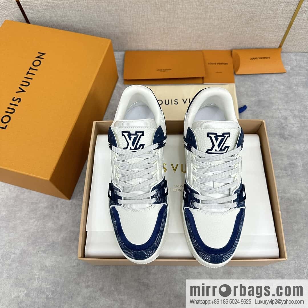 💋💍L new product TRAINER sports shoes series LV TRAINER sports shoes 1AC2AP
