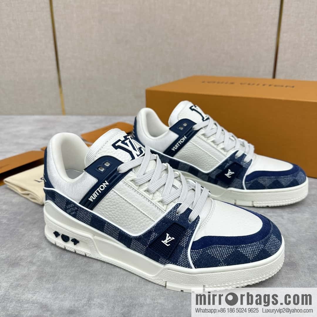 💋💍L new product TRAINER sports shoes series LV TRAINER sports shoes 1AC2AP