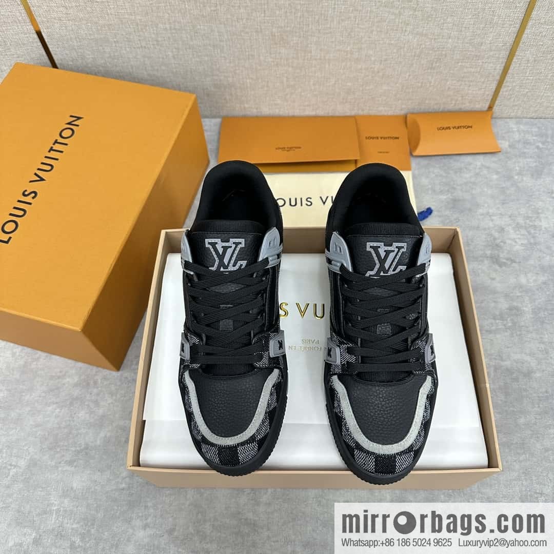 💋💍L new product TRAINER sports shoes series LV TRAINER sports shoes 1ACPSF