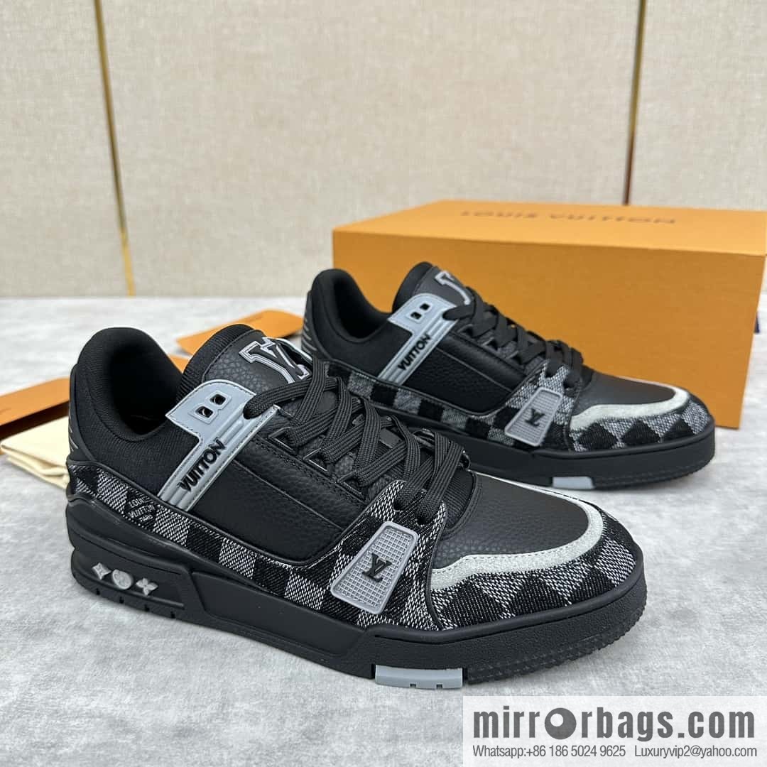 💋💍L new product TRAINER sports shoes series LV TRAINER sports shoes 1ACPSF