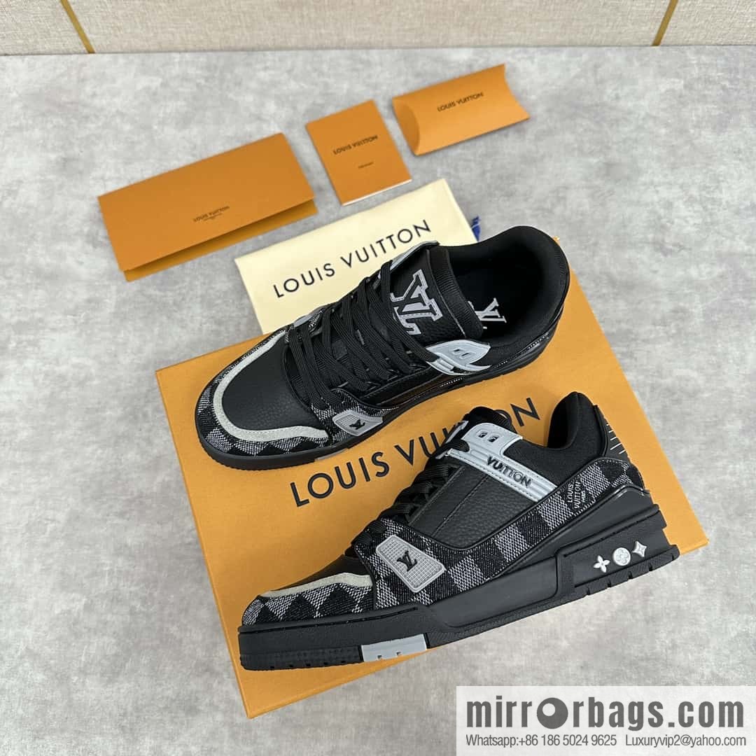 💋💍L new product TRAINER sports shoes series LV TRAINER sports shoes 1ACPSF