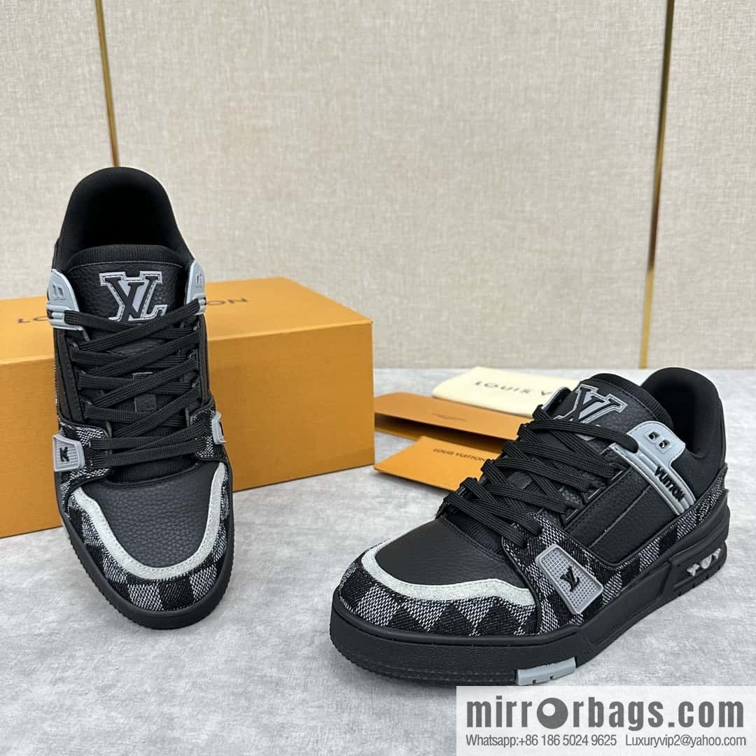 💋💍L new product TRAINER sports shoes series LV TRAINER sports shoes 1ACPSF