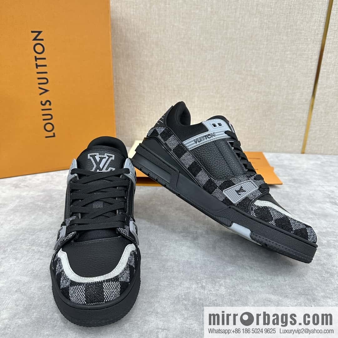 💋💍L new product TRAINER sports shoes series LV TRAINER sports shoes 1ACPSF