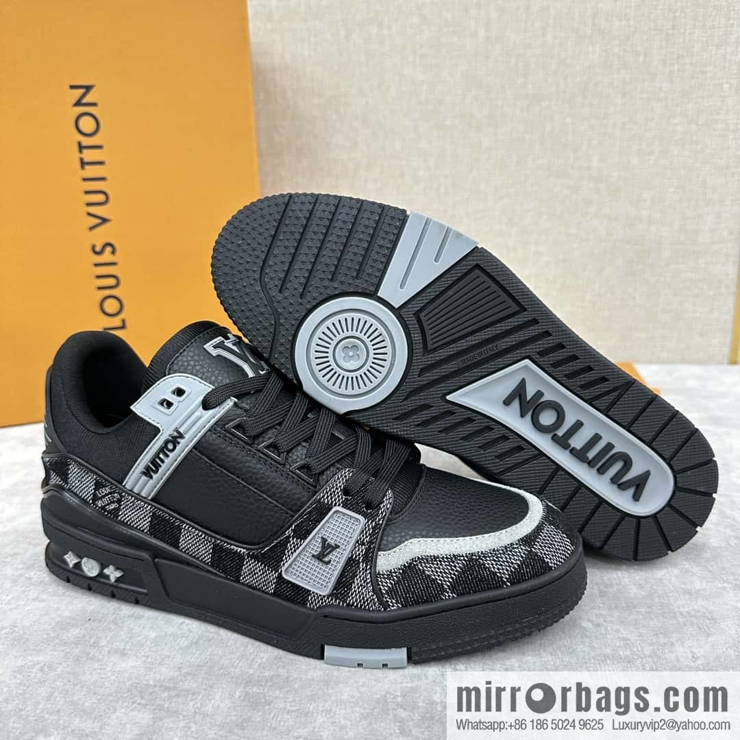 💋💍L new product TRAINER sports shoes series LV TRAINER sports shoes 1ACPSF