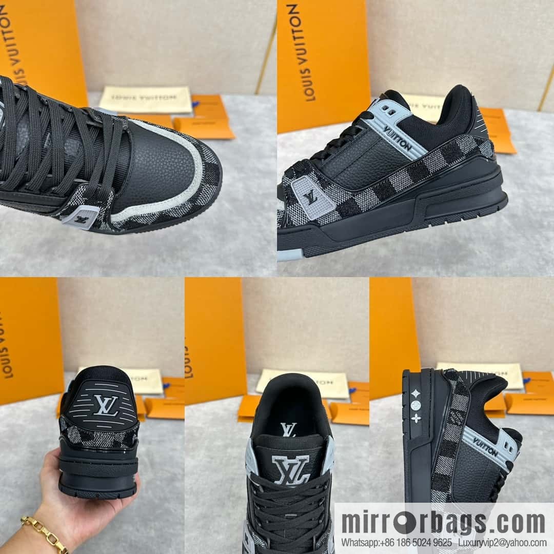 💋💍L new product TRAINER sports shoes series LV TRAINER sports shoes 1ACPSF