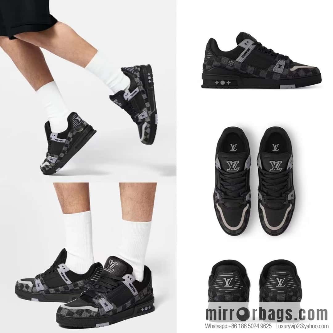 💋💍L new product TRAINER sports shoes series LV TRAINER sports shoes 1ACPSF